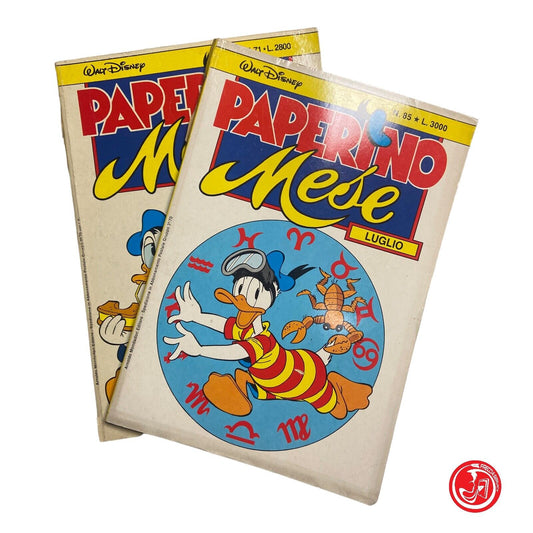 Donald Duck Mois de Juillet - 2 comics 