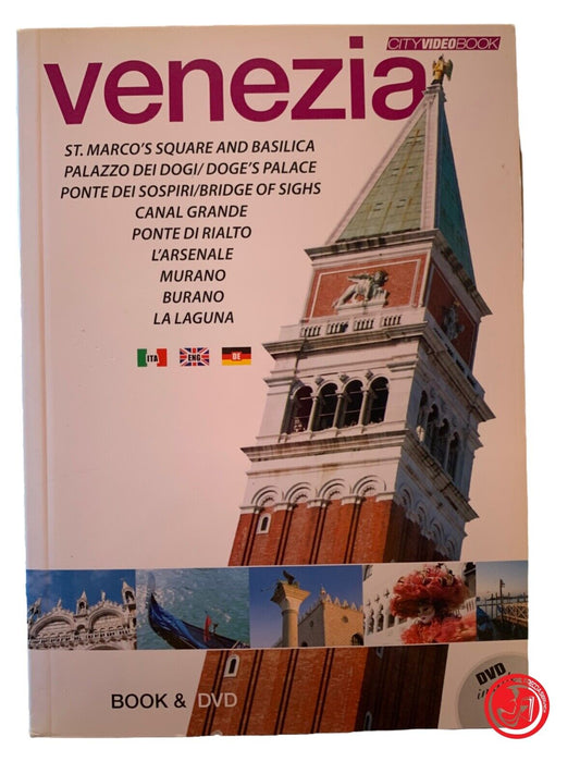 LIVRE VIDÉO VILLE VENISE LIVRE + DVD