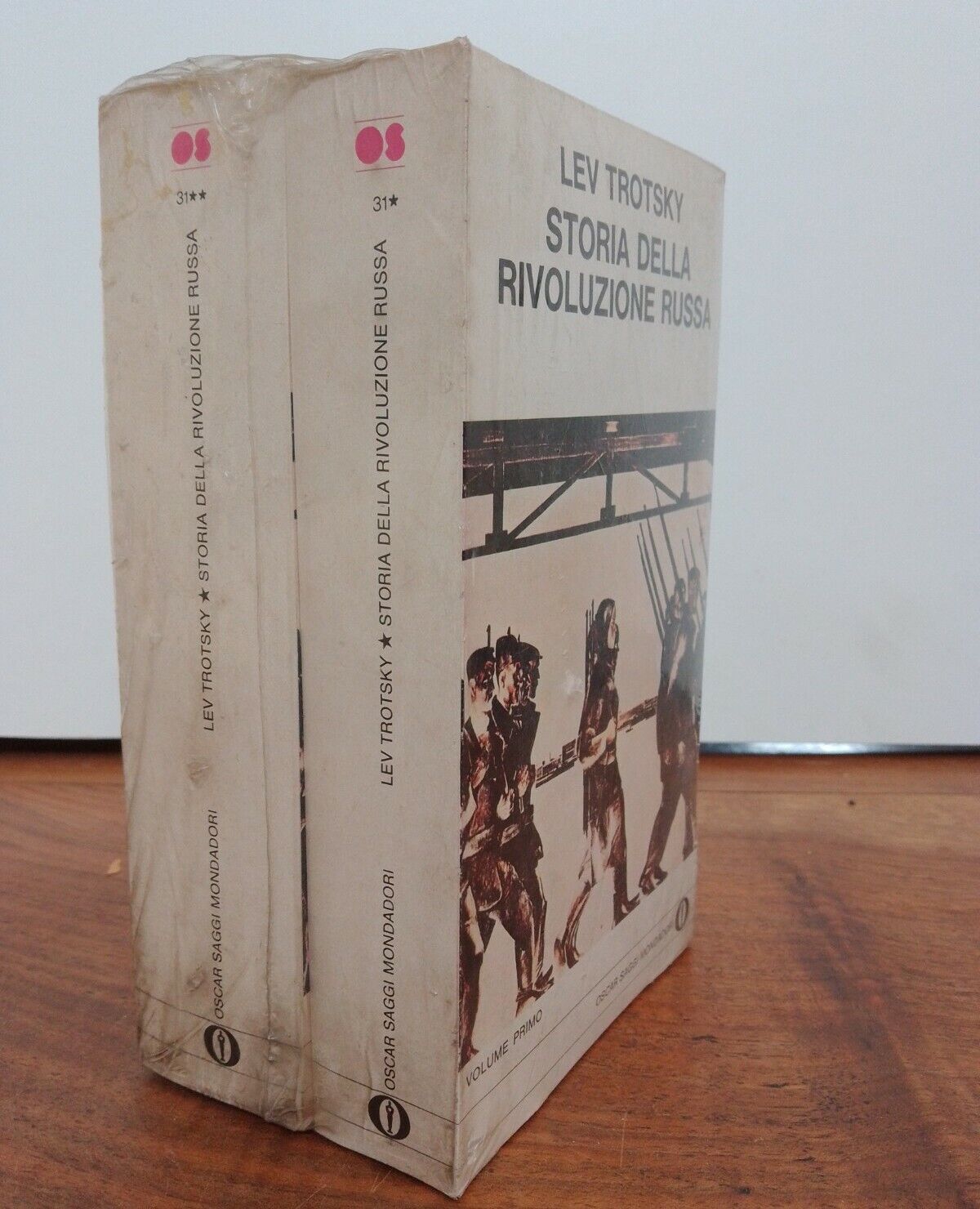 Histoire de la révolution russe, Lev Trotsky, 2 Vol., Mondadori