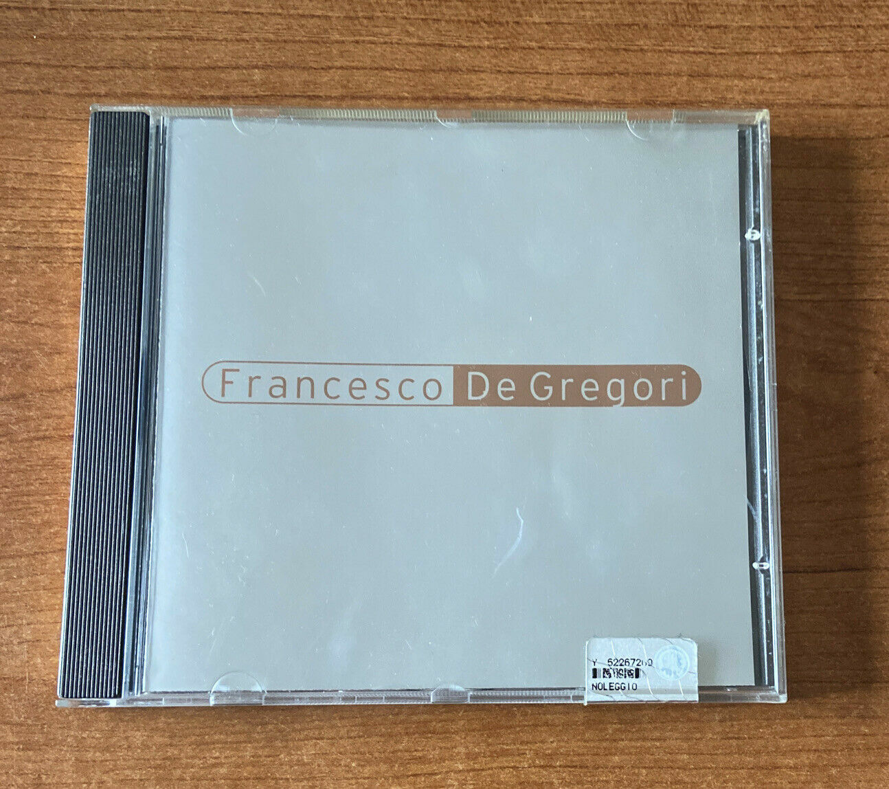 CD FRANCESCO DE GREGORI 1