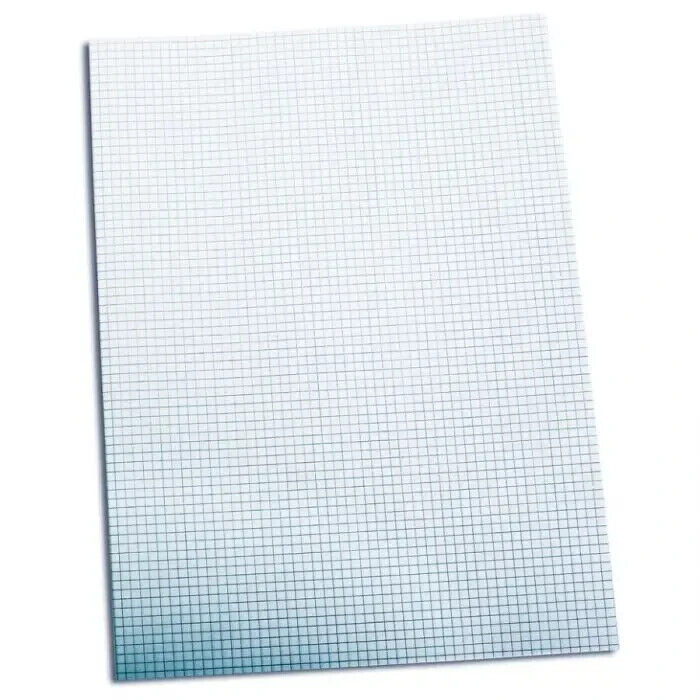 FOGLI PROTOCOLLO 9 PEZZI QUADRETTI 5MM
