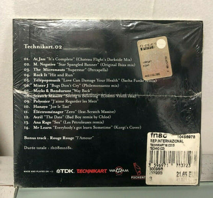 CD Various ‎– Technikart.02