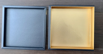 Empty boxes of Gianduiodka chocolates