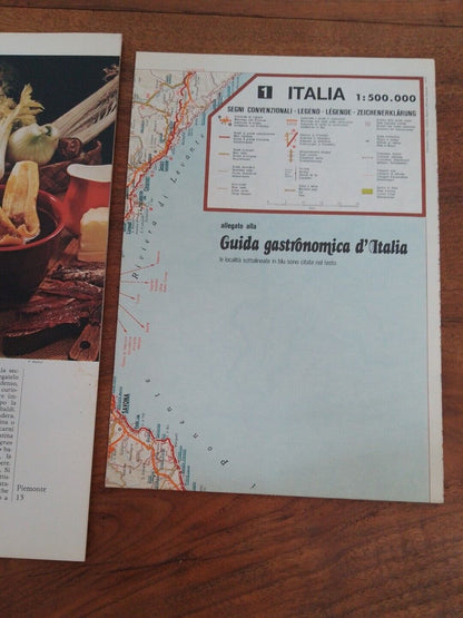 Guide gastronomique d'Italie, Piémont Vallée d'Aoste, F.Cunsolo