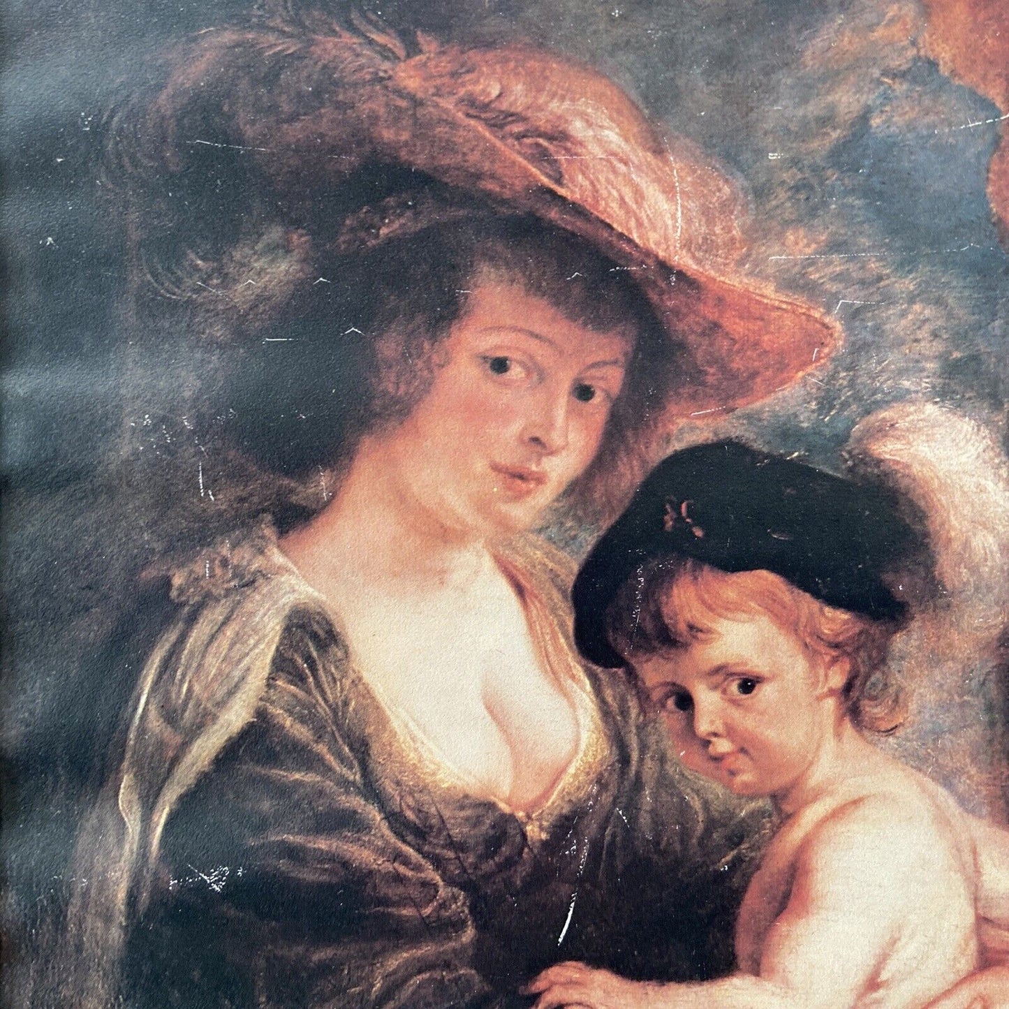 Photo d'une dame avec un enfant