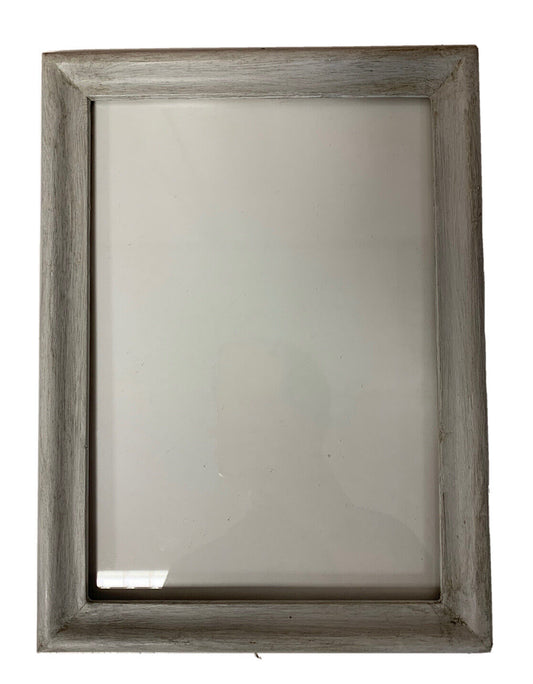 Gray wooden frame