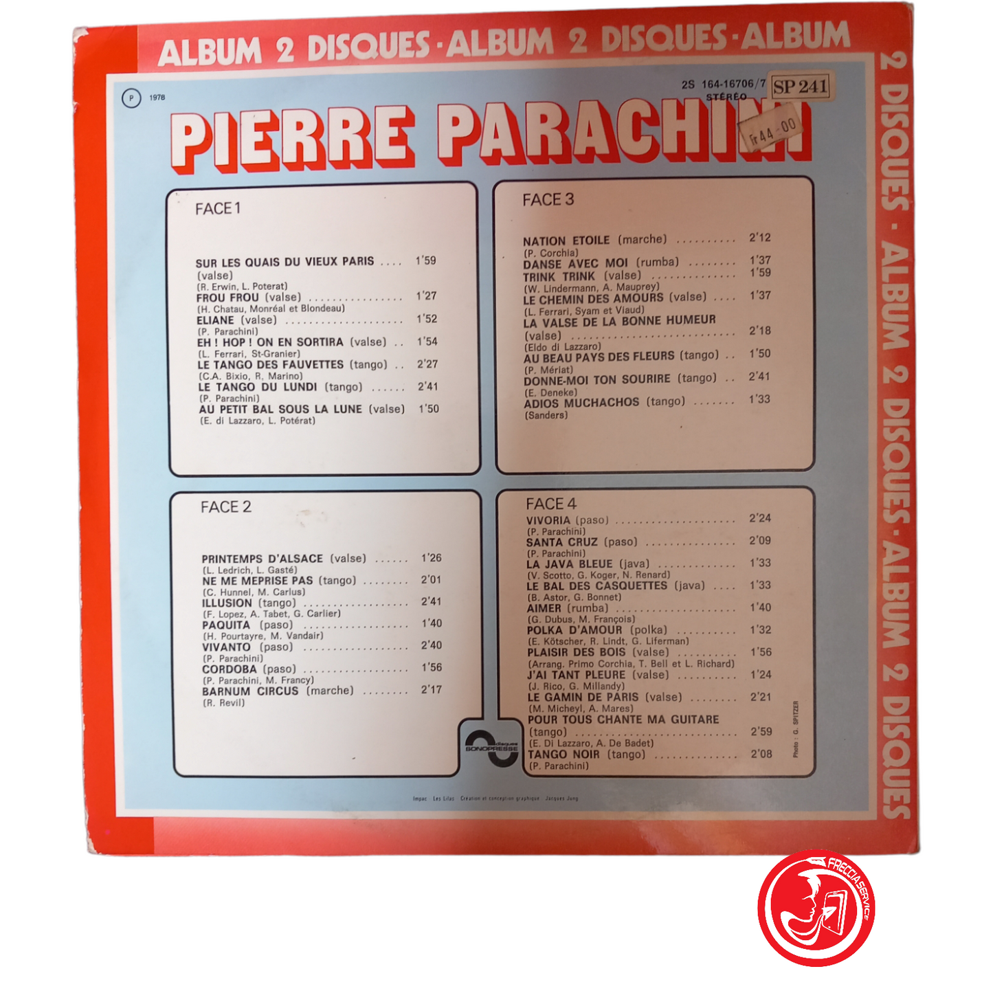 PIERRE PARACHINI 2 discs