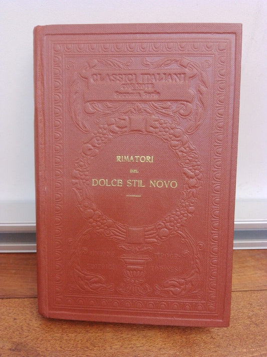 Rimatori del Dolce stil novo, Utet Turin edition - 1925