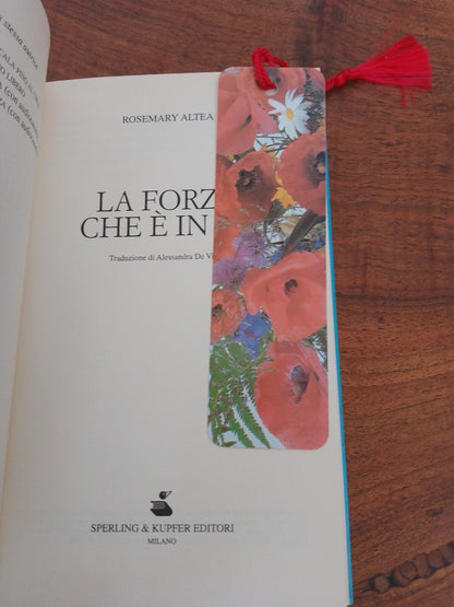 La force qui est en vous - Romarin Altea - Sperling &amp; Kupfer + marque-page floral