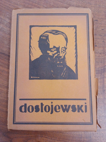 DOSTOJEVSKIJ, E. Thurneysen, Doxa Ed.,Trad. Otto Rosenthal