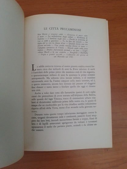 CITTÀ SCOMPARSE - H. e G. Schreiber - Garzanti 1958