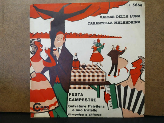 Salvatore Privitera et son frère / Valse de la lune - Tarantella malandrina 