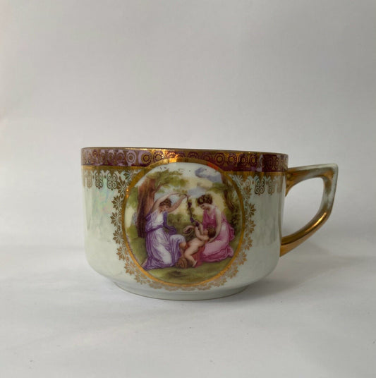 Art - Bloch&amp;Co EICHWALD Czechoslovakia porcelain mug