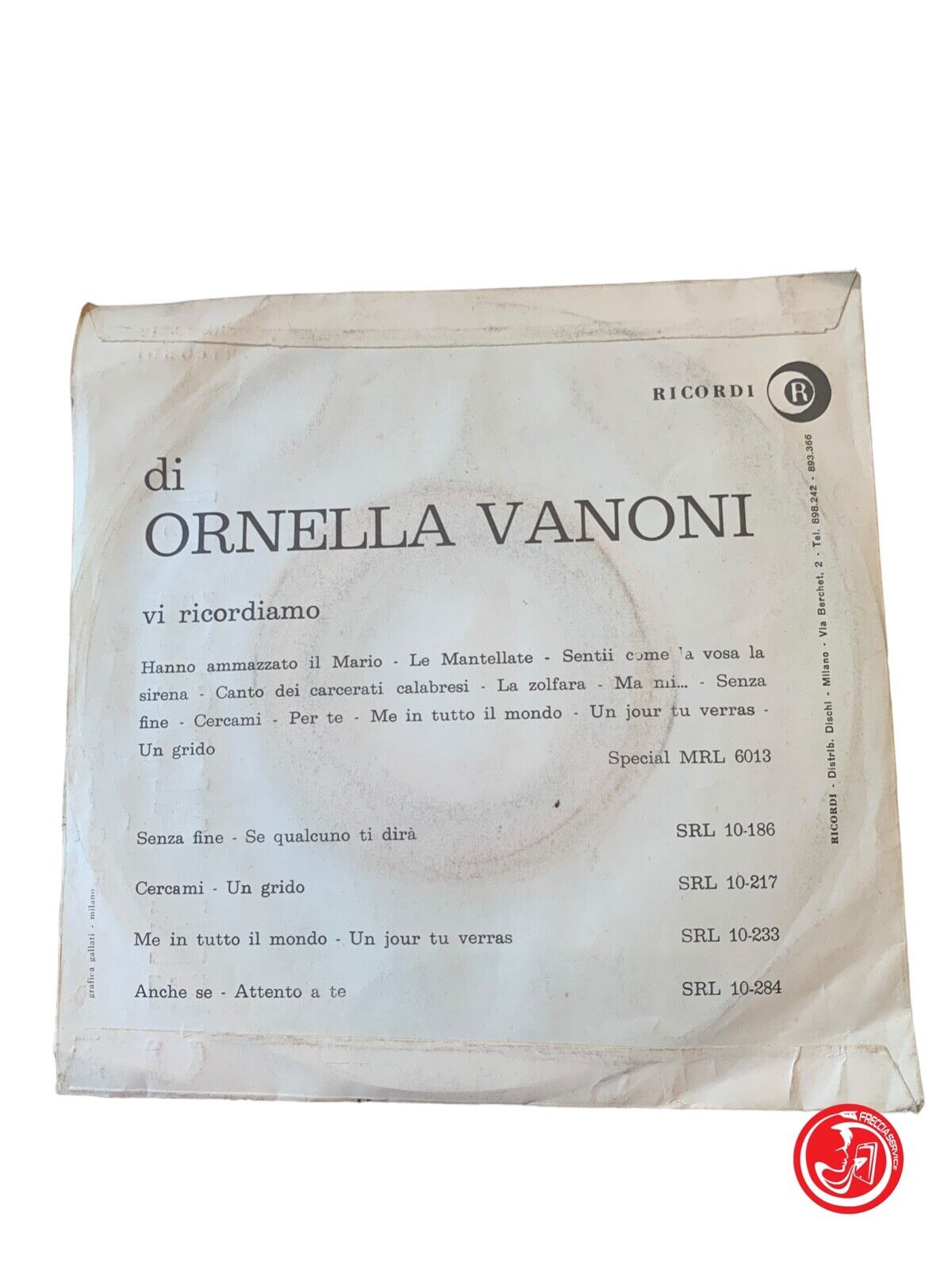 Ornella Vanoni - C'Eri Anche Tu