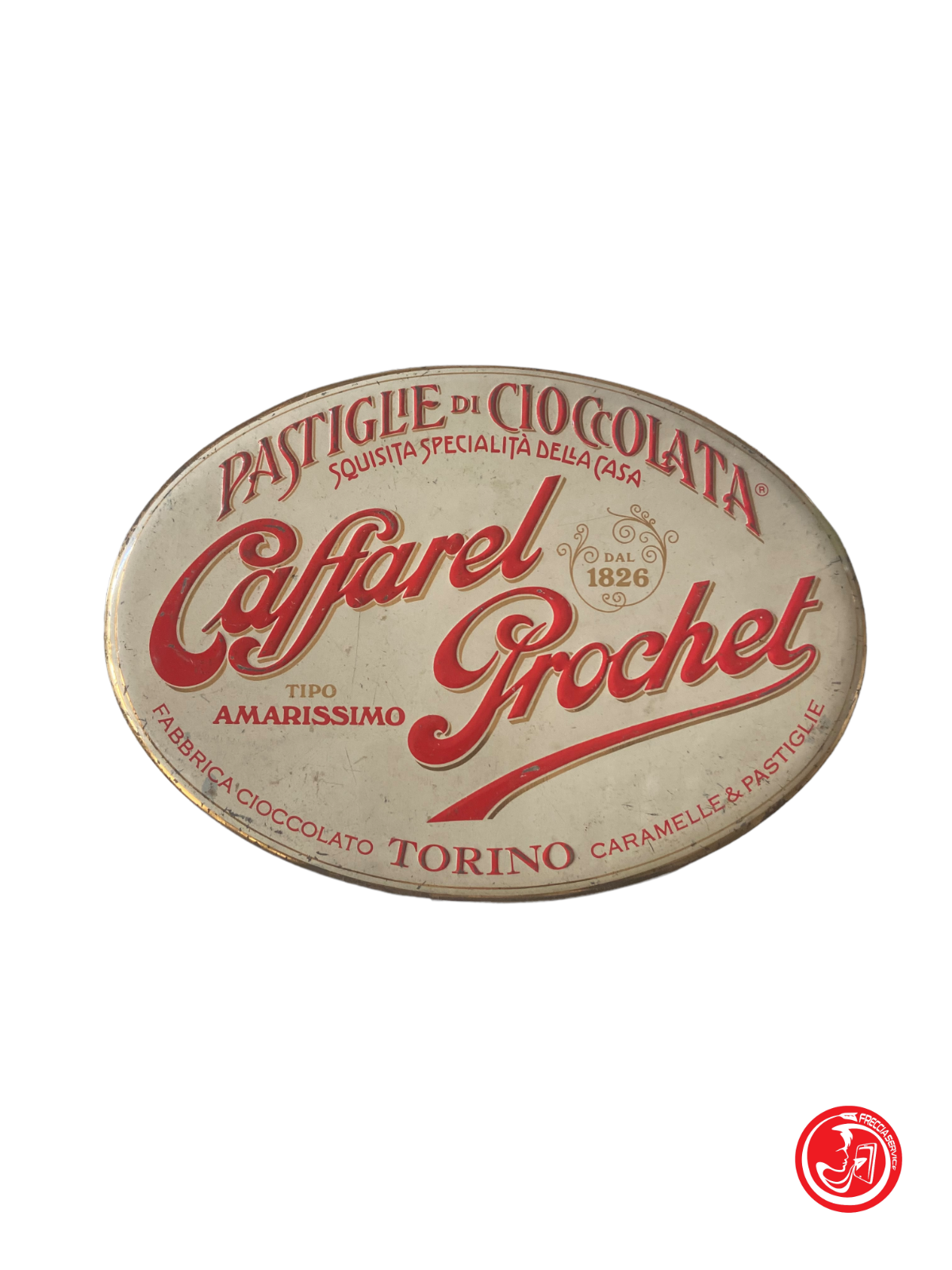 Scatola di latta Caffarel Prochet