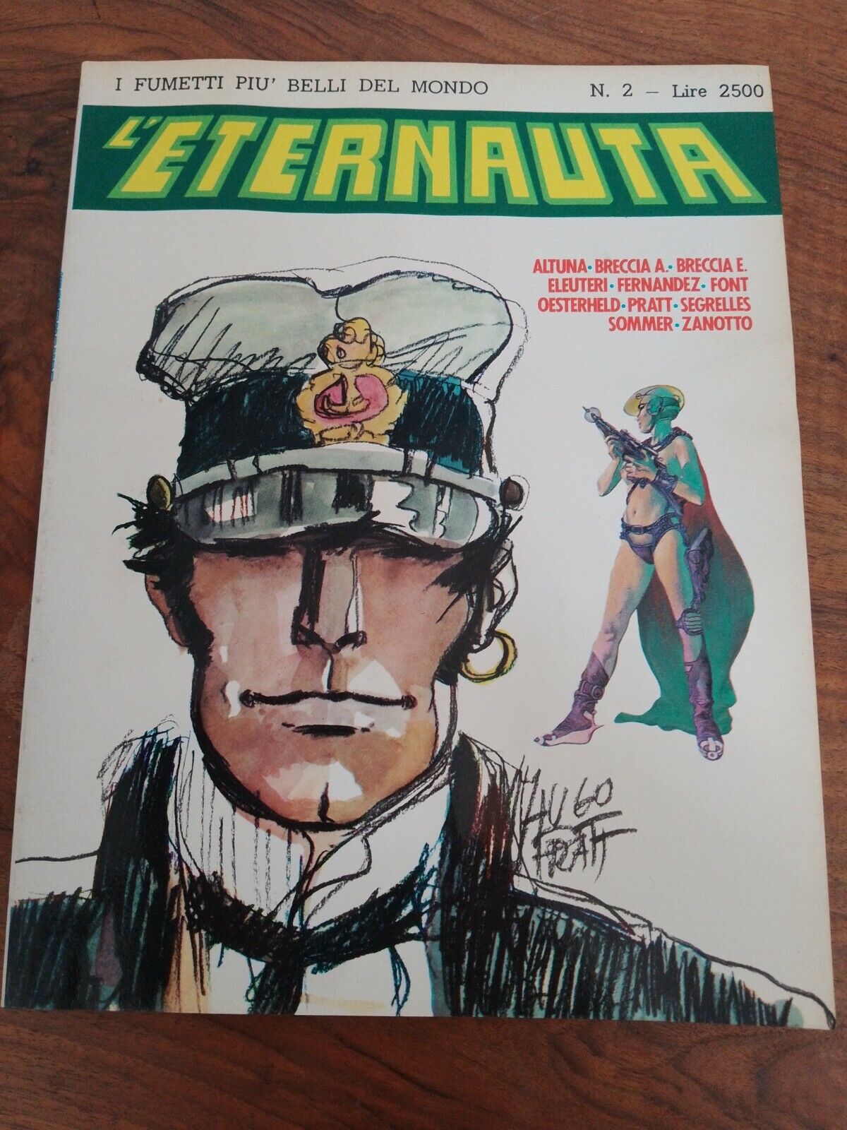 FUMETTO L'ETERNAUTA  N° 2,  I FUMETTI PIU BELLI DEL MONDO, 1982