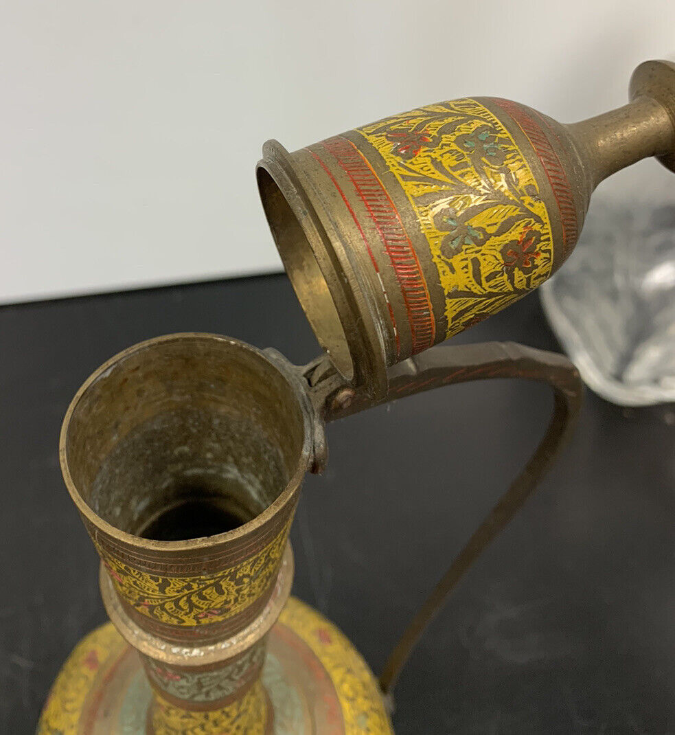 Indian brass teapot