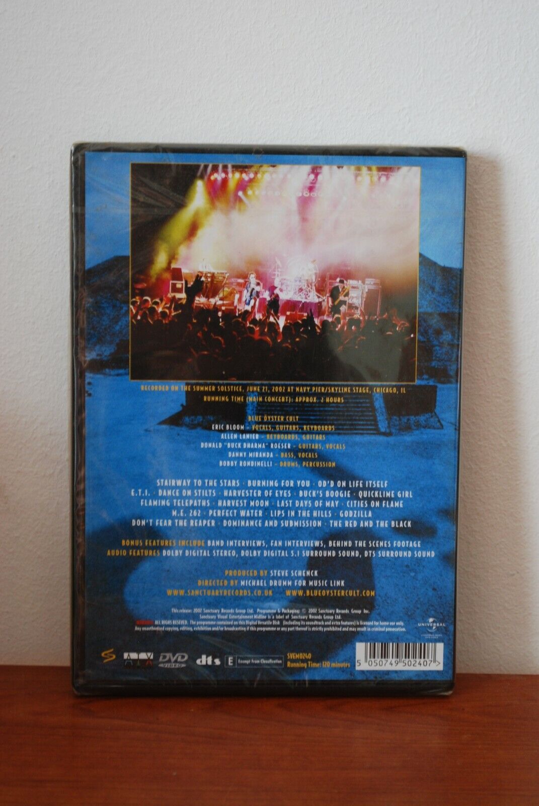 BLUE OYSTER CULT DVD