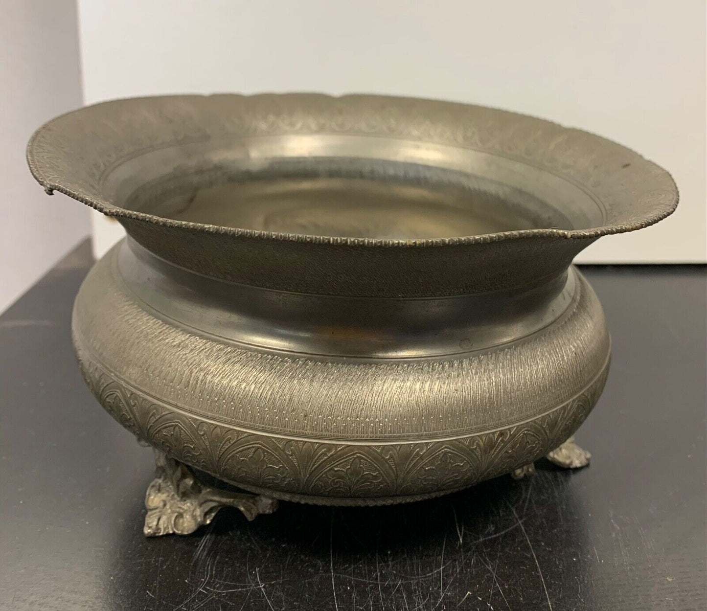 Pewter jar