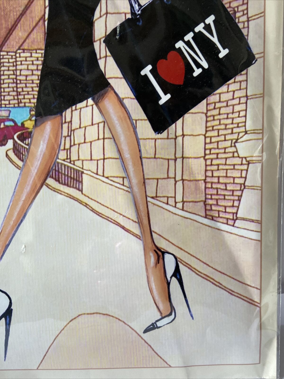 I Love NY Modella 26 x 50 cm