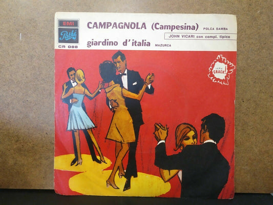 Campagnola (Campesina) / garden of Italy - John Vicari with compl. typical 