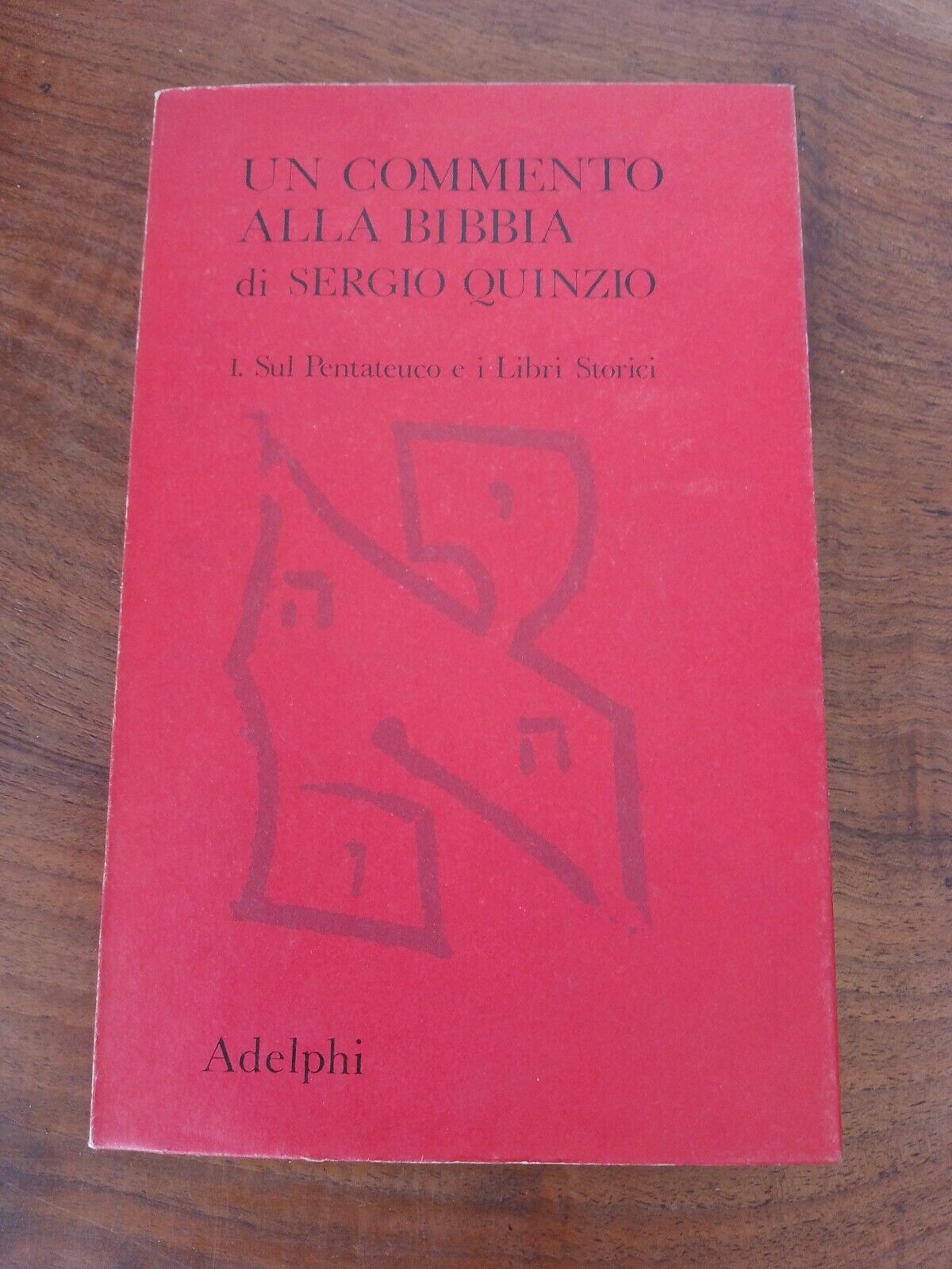 A Commentary on the Bible, S.Quinzio, Adelphi, 1972 + article