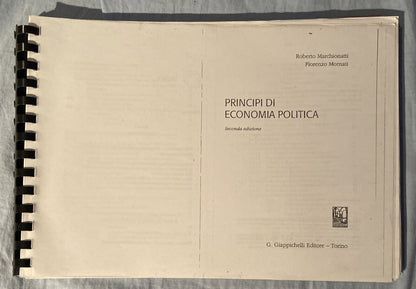 Principes de l'économie politique - Deuxième édition