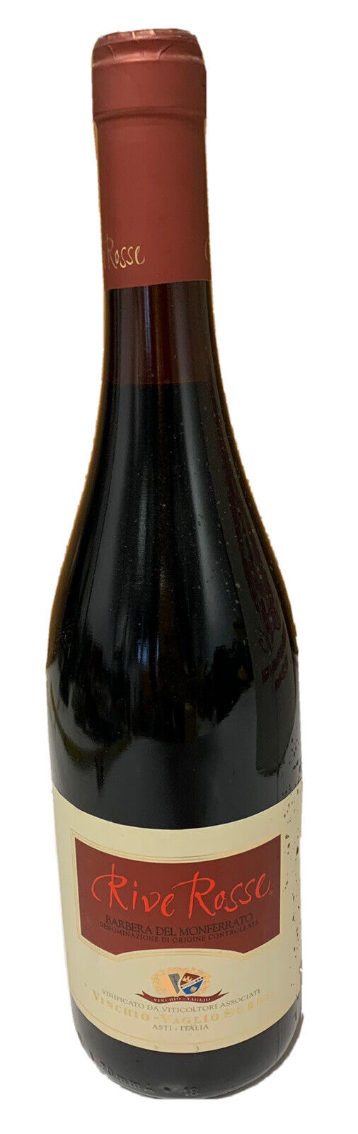 Barbera del Monferrato Frizzante  2002 Rive Rosse Vinchio-Vaglio Serra 75cl