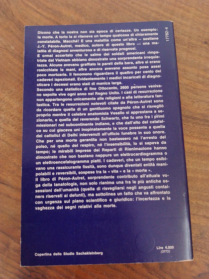 I sepolti vivi, Storie vere ...- J.Y.Peron- Autret, Mondadori, 1980