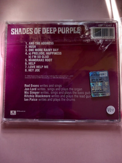 Deep Purple - Shades of Deep Purple