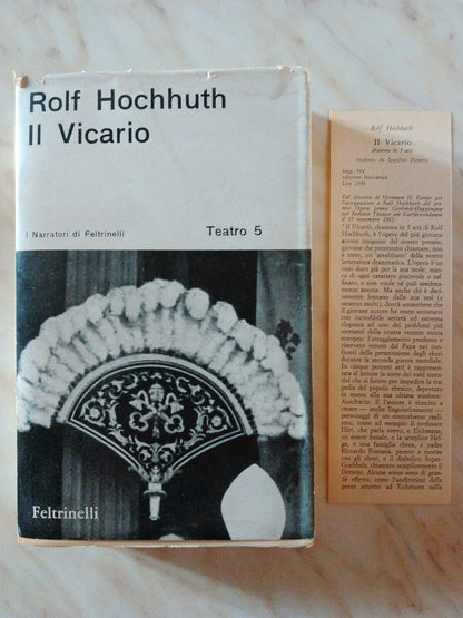 THE VICARIO, theater 5- Rolf Hochhuth - Feltrinelli - 1964 + original articles