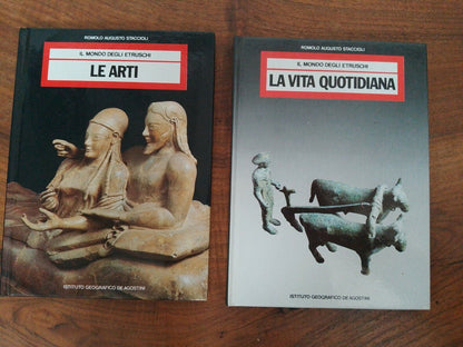 Le Arti - La Vita Quotidiana/Il Mondo Degli Etruschi, De Agostini, 1985