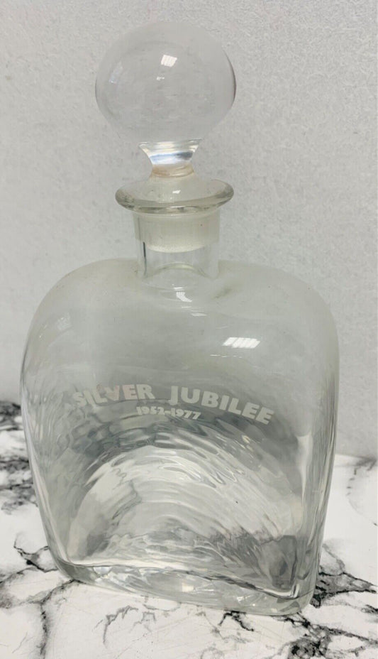 Empty bottle Silver Jubilee 1952- 1977