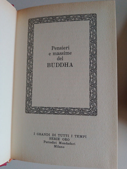 THE GREATS OF ALL TIMES: Buddha, Erasmus of Rotterdam, Sant'Agostino, 1968