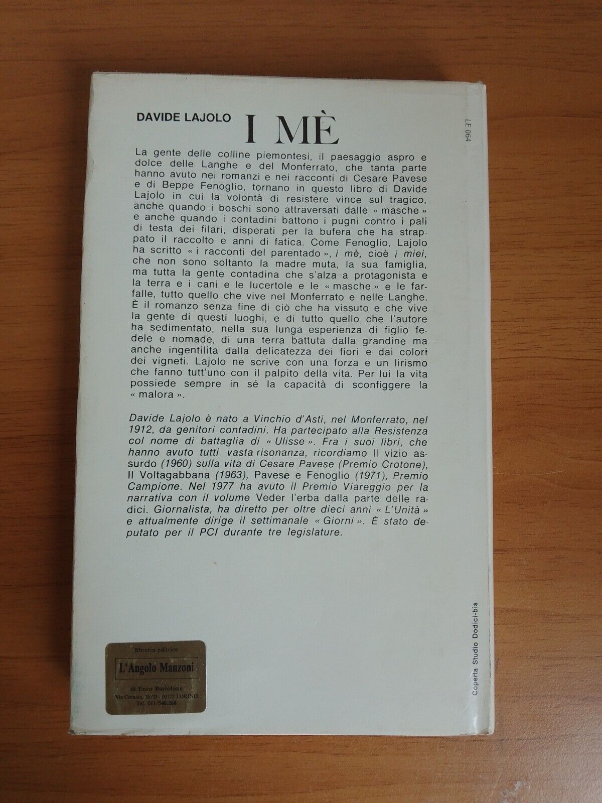 I Mè - D. Lajolo - Vallecchi 1977