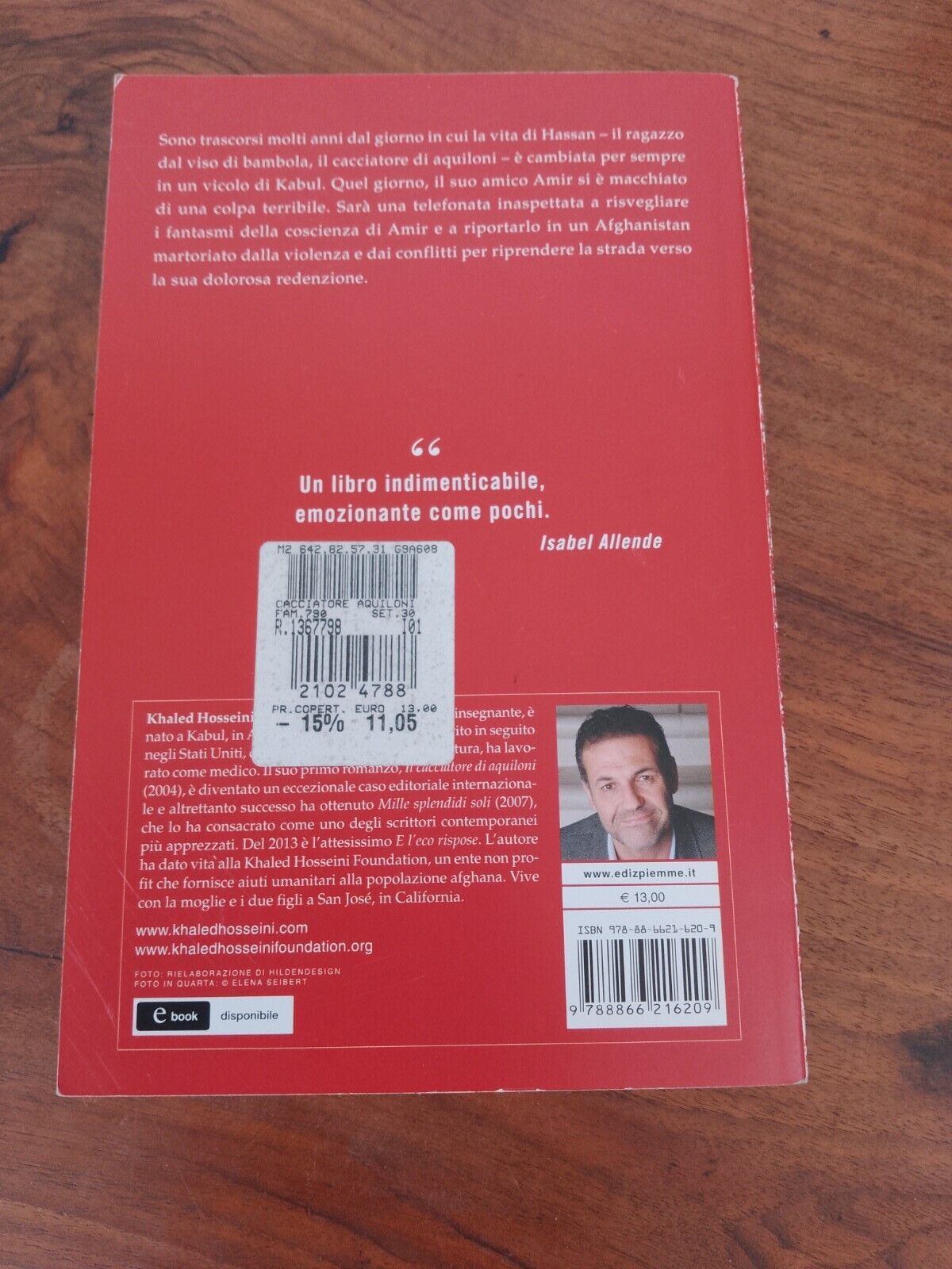 Il cacciatore di aquiloni, K. Hosseini, Piemme, 2013 nuova prefazione