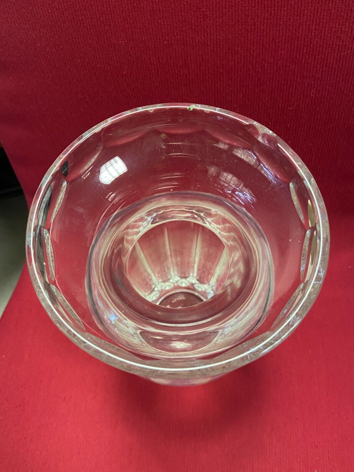 Grande vaso in cristallo