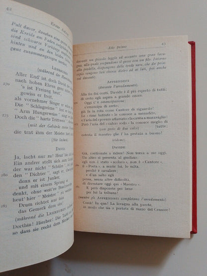 I maestri cantori,  Riccardo Wagner , 1923, Sansoni