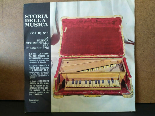 Storia Della Musica Vol. II N. 1 / La musica strumentale tra il 1600 e 1700