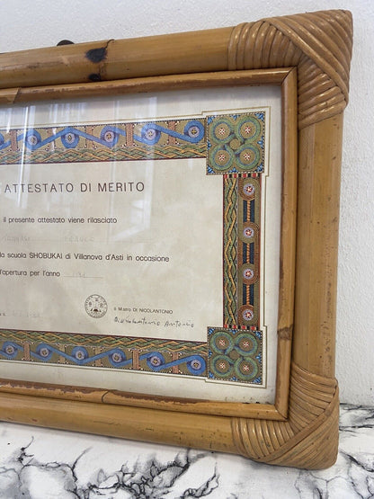 Cornice In Legno Spessa Con Vetro