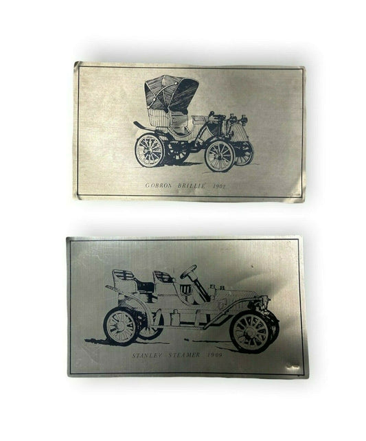 Collectible plates - antique cars