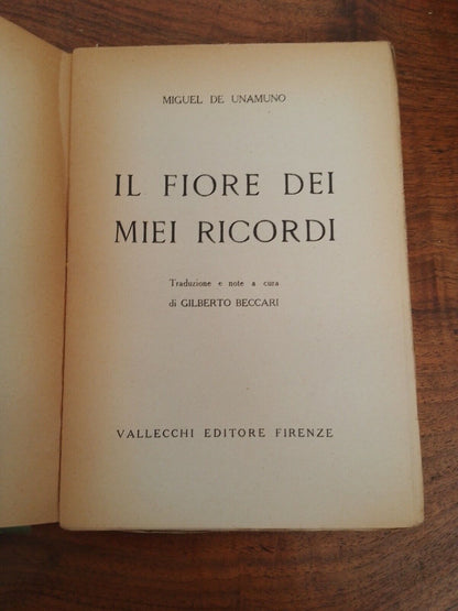 fiore dei miei ricordi. Traduzione e note a cura di Gilberto beccari. di:...