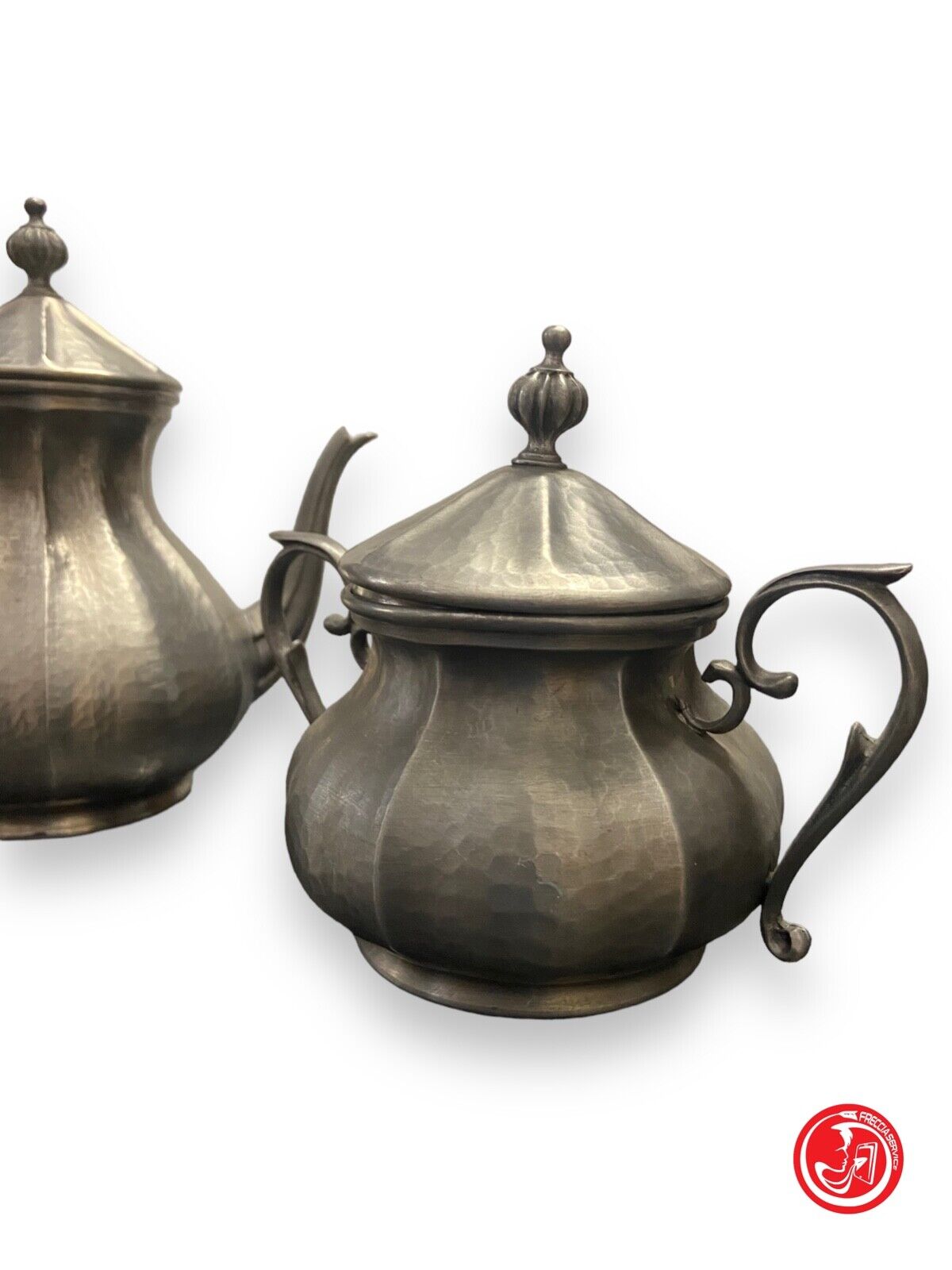 Pewter coffee set 