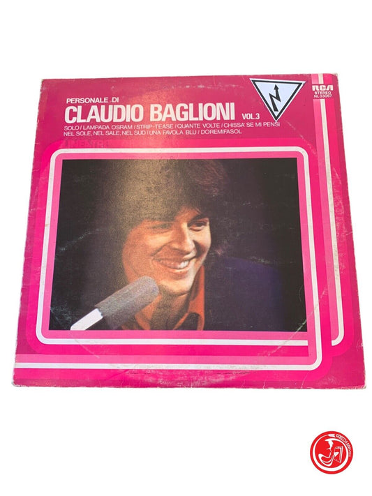 Claudio Baglioni - Personale Di Claudio Baglioni Vol. 3