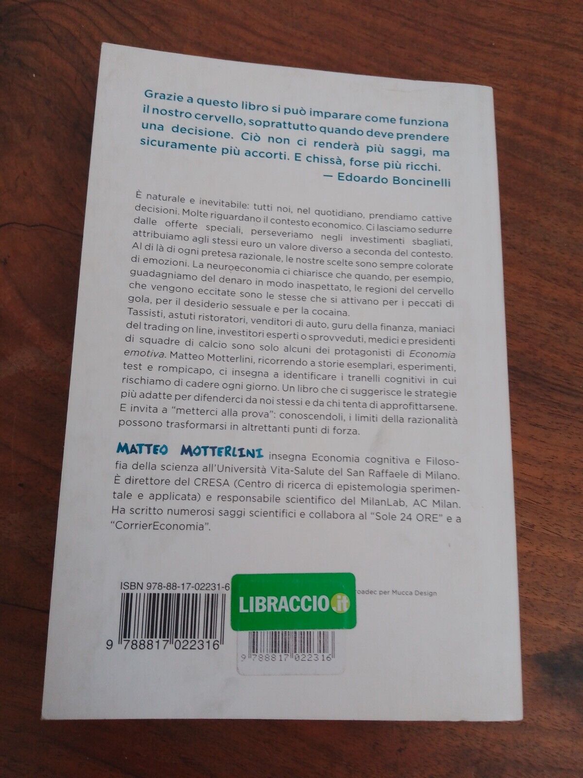 Economia emotiva. Che cosa si nasconde dietro i nostri conti quotidiani