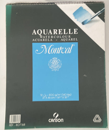 Aquarelle WaterColour Montval 300 g/m2 (140 lbs)  37x46cm