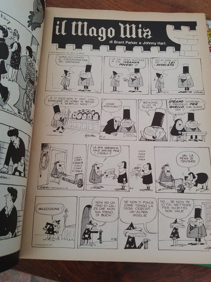 IL MAGO - ANNO 1 - N. 3-4, 1972 - La RIVISTA dei FUMETTI e dell' UMORISMO