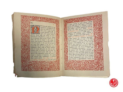 La vita nova di Dante. Dantis amor