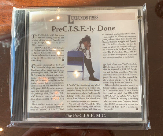 The PreC.I.S.E. MC - PreC.I.S.E.-ly Done