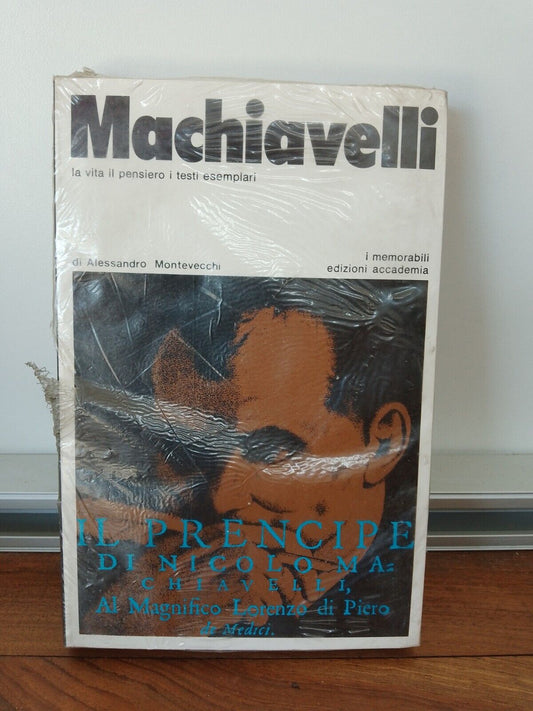 Machiavelli - by A. Montevecchi- The Memorables Ed. Accademia